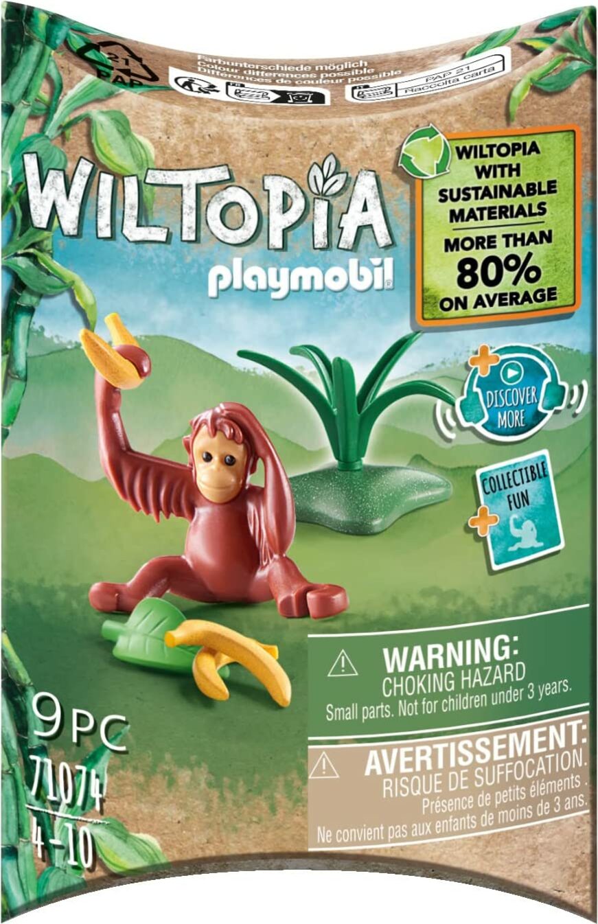 PLAYMOBIL 71074 Wiltropia: Mládě orangutana
