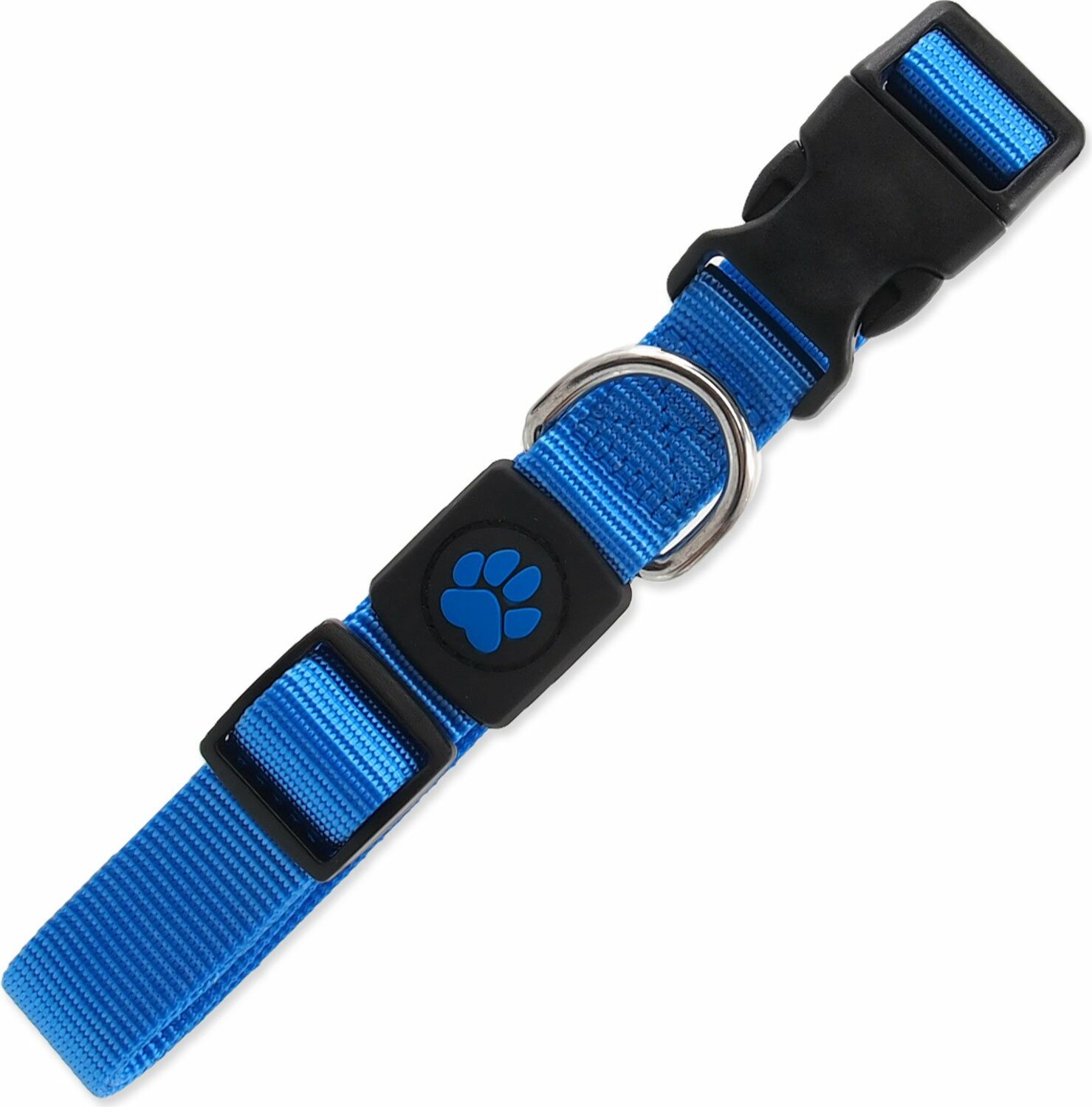Obojek Active Dog Premium L modrý 2,5x45-68cm