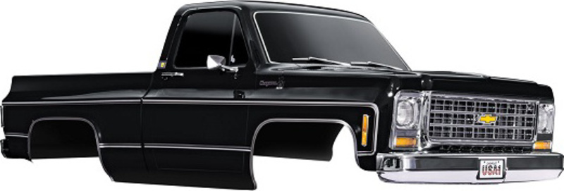Traxxas karosérie Chevrolet K10 1979 černá (kompletní)