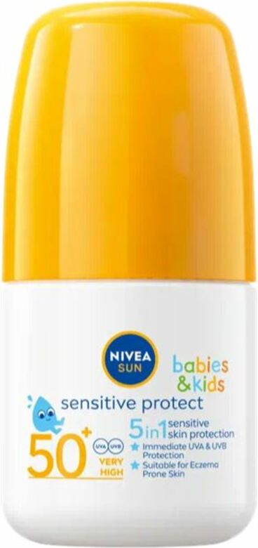 NIVEA Sun Dětské mléko na opalování kulička Sensitive OF50+