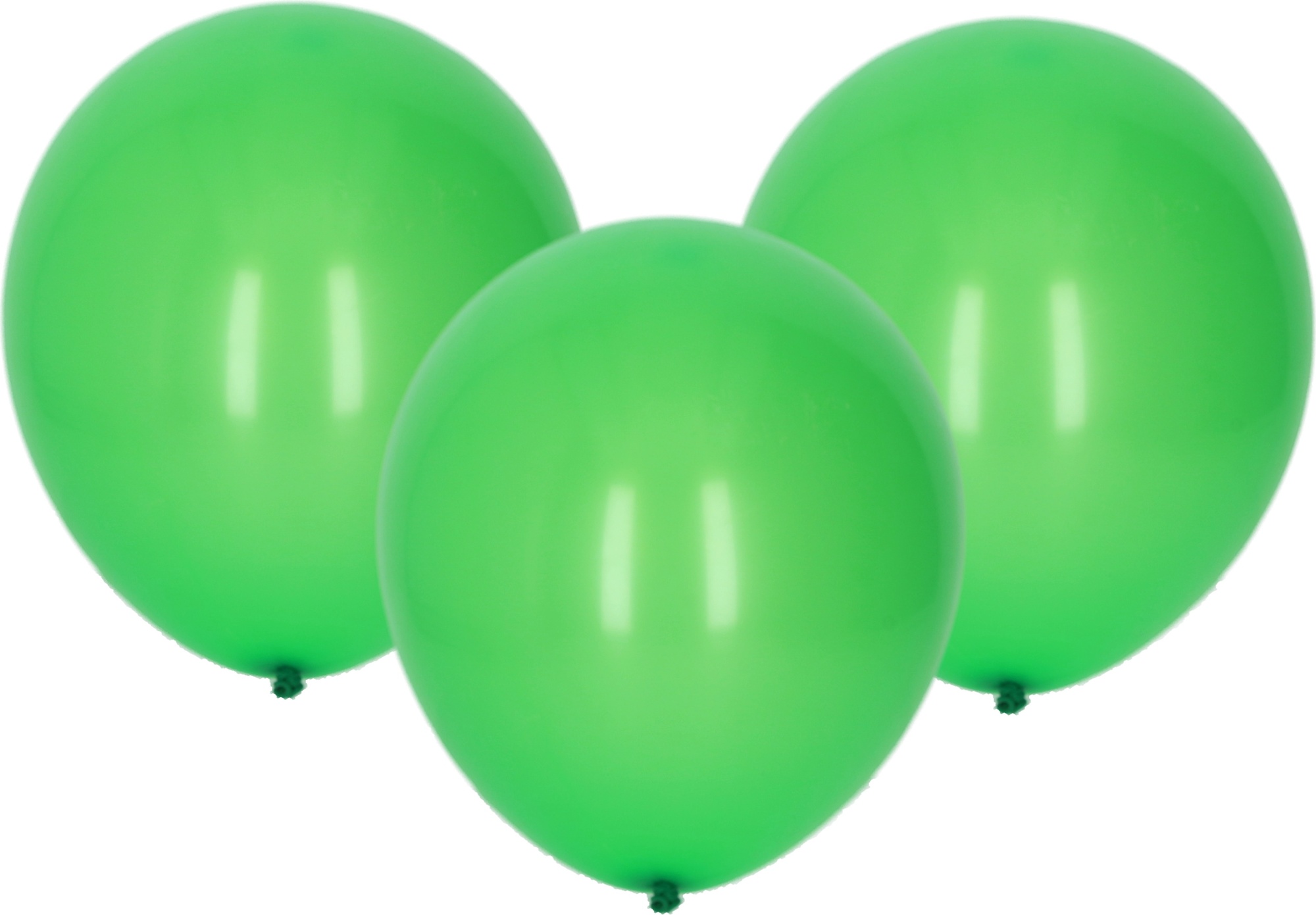 Balónek nafukovací 30cm - sada 10ks, zelený