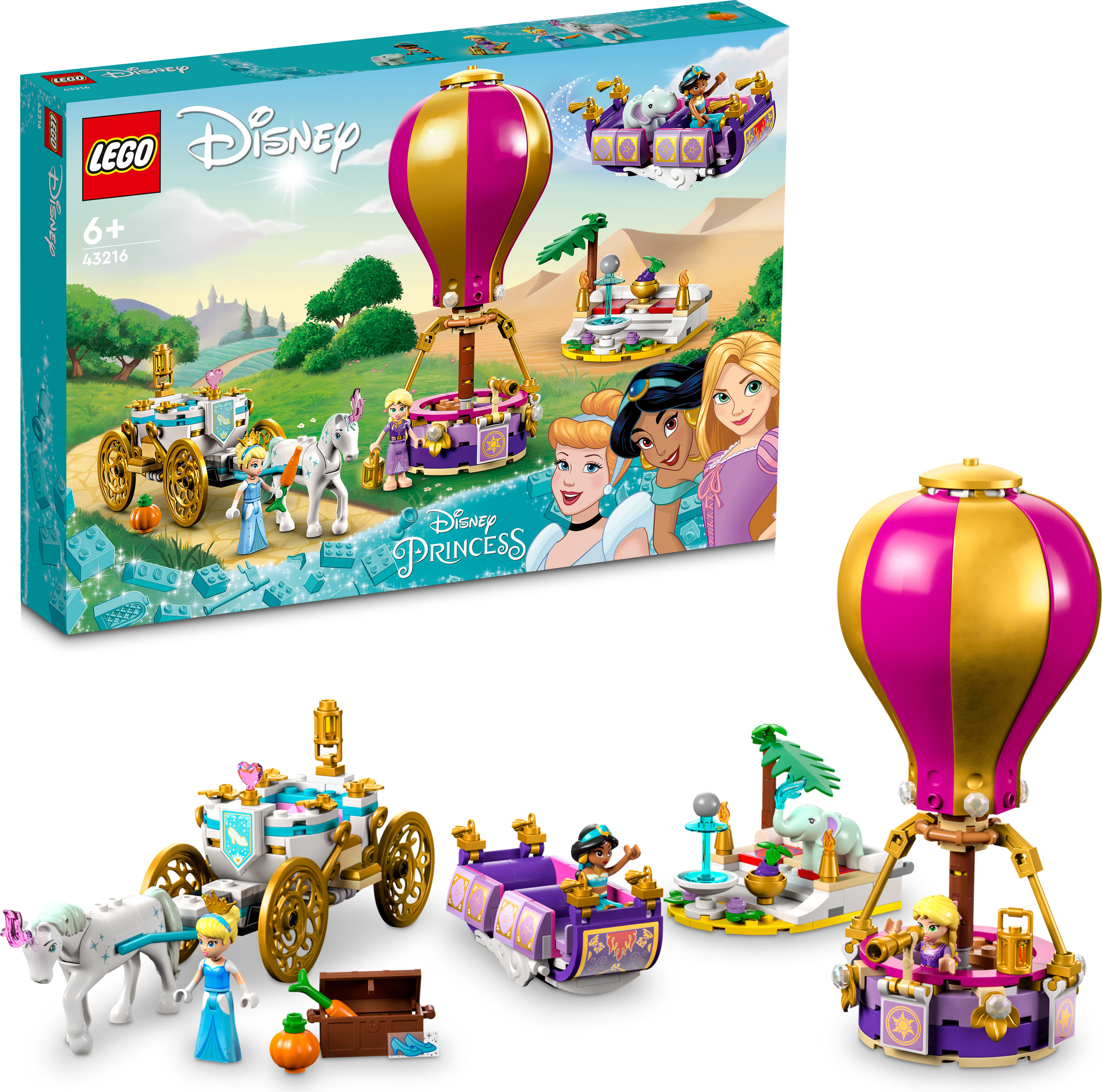 LEGO® │ Disney Princess™ 43216 Kouzelný výlet s princeznami