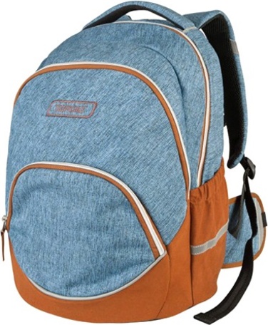 Studentský batoh Target, Modro-oranžový