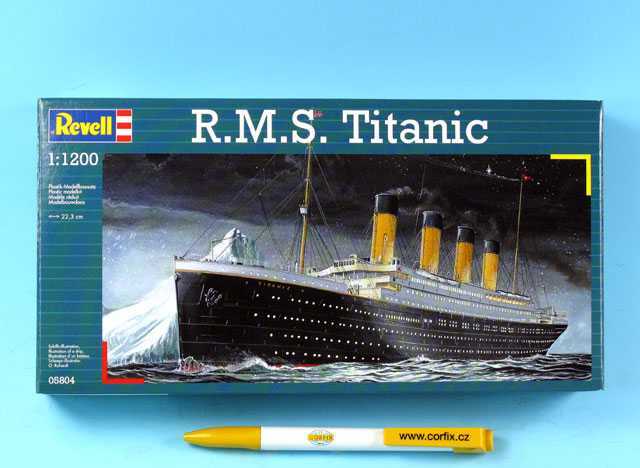 Plastic modelky loď 05804 - RMS Titanic (1: 1200)