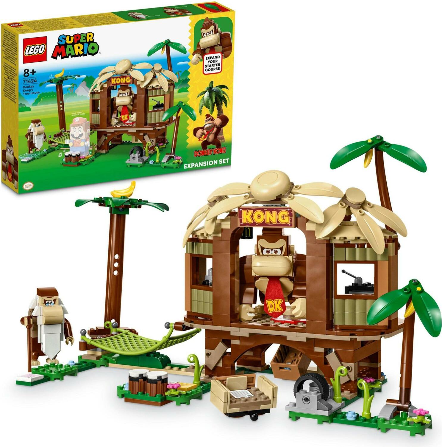LEGO® Super Mario™ 71424 Donkey Kongův domeček na stromě – rozšiřující set