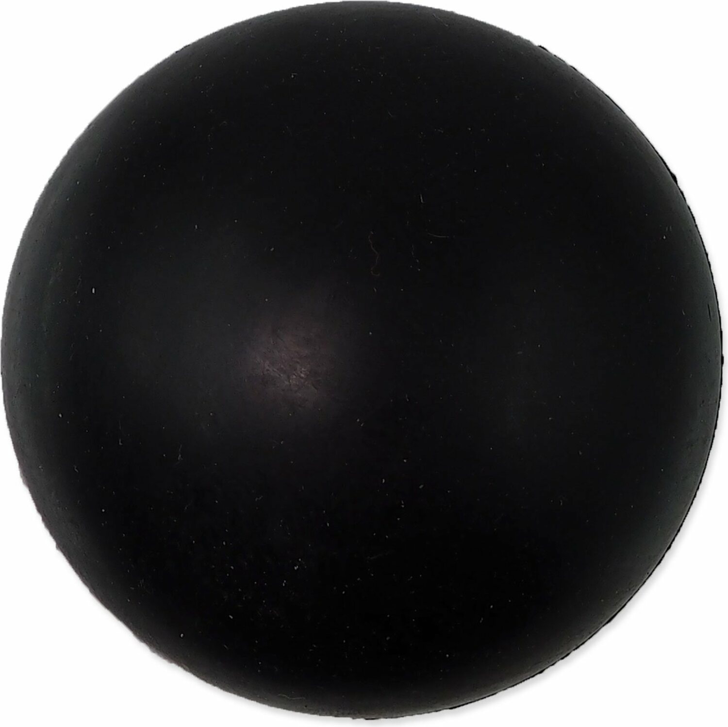 Hračka Dog Fantasy míč tvrdá černá 7cm
