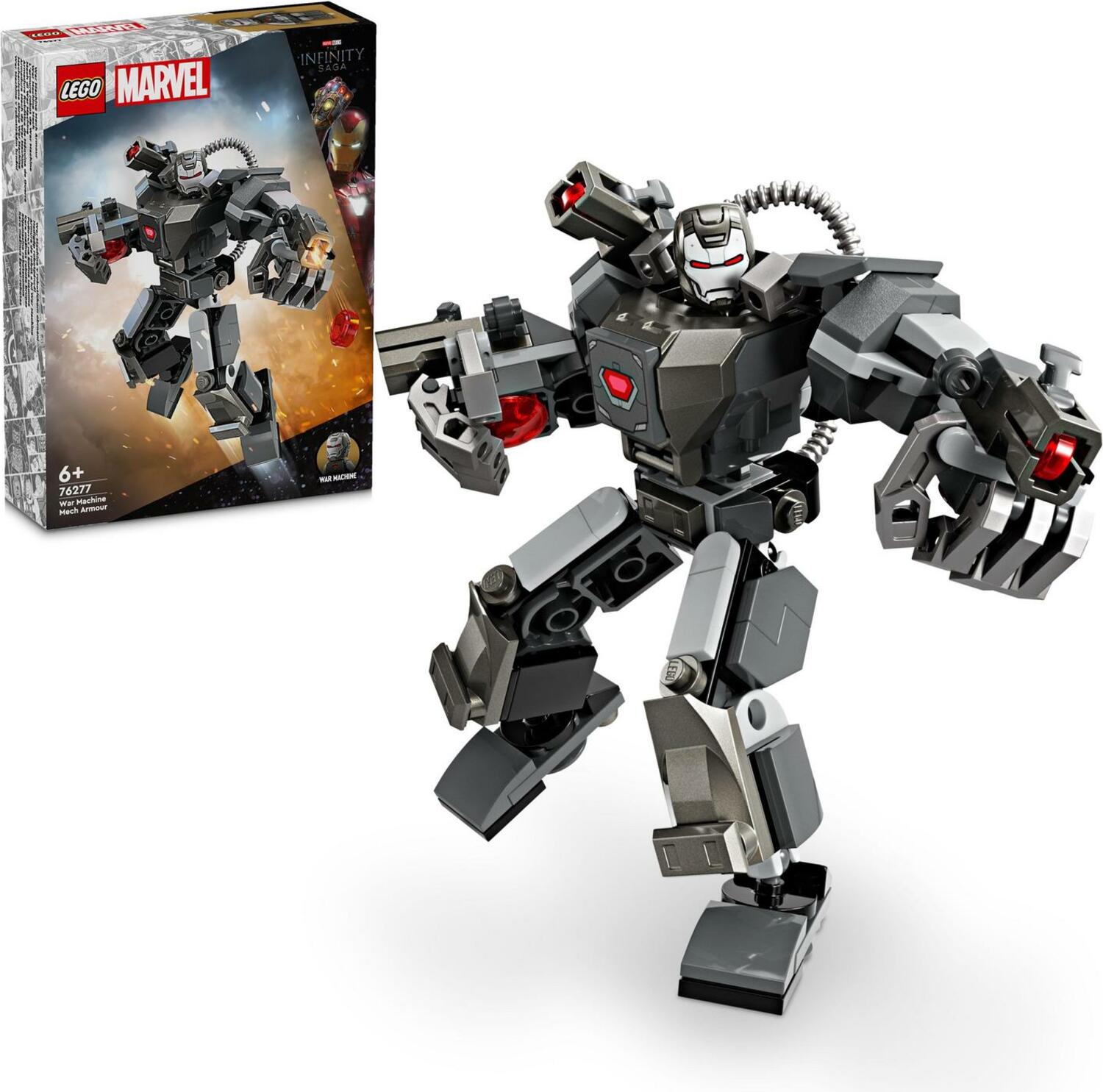 LEGO® Marvel 76277 War Machine v robotickém obrnění
