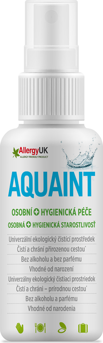Aquaint 100% ekologická čistící voda 50 ml