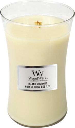 WoodWick, Kokosový ostrov, Sviečka oválna váza 609.5 g