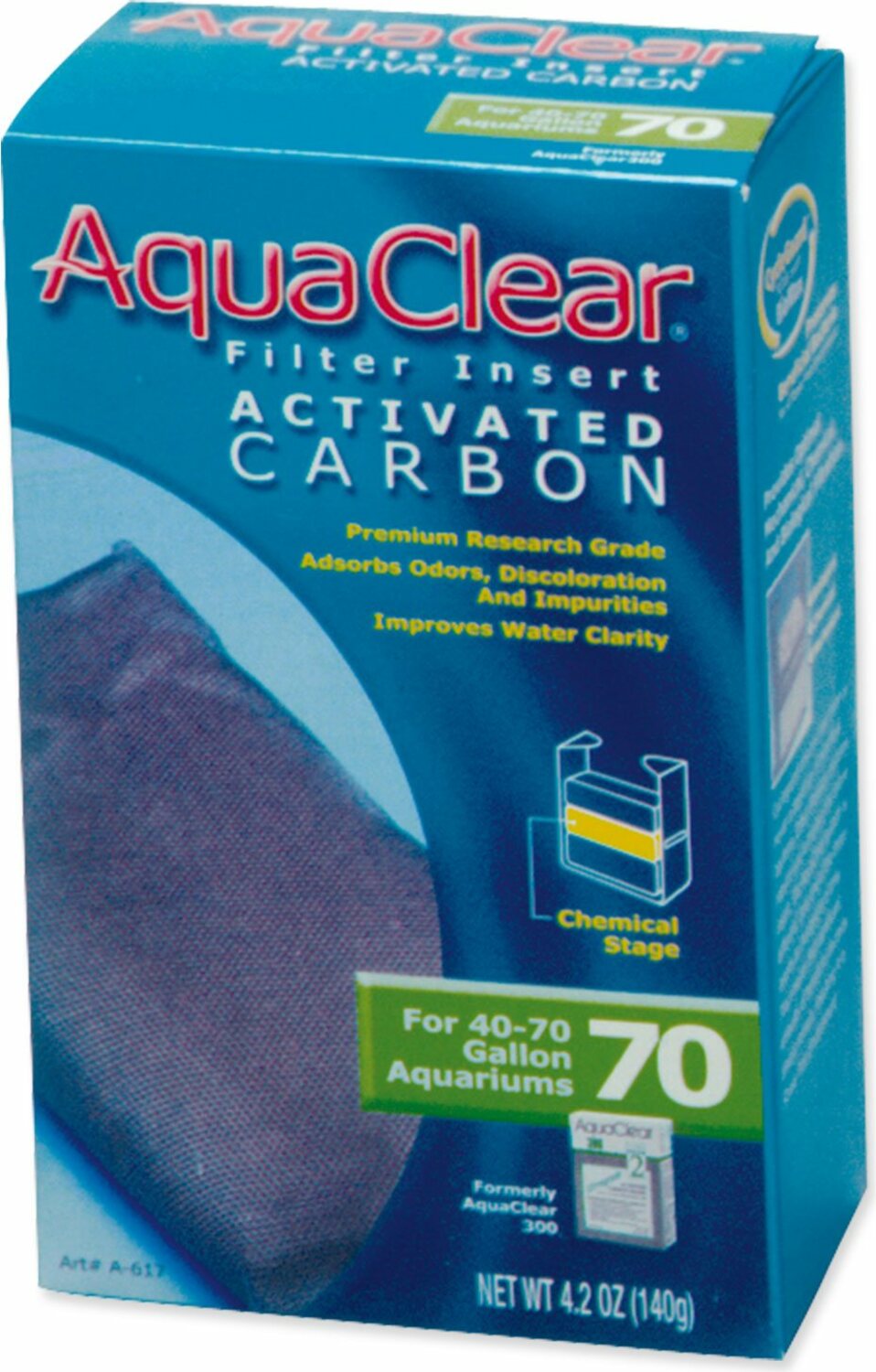 Náplň Aqua Clear aktivní uhlí 300