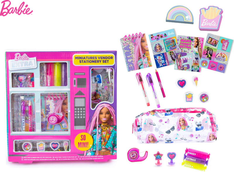 Barbie - kreativní sada s psacími potřebami