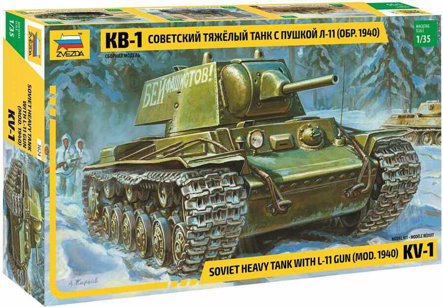 Model Kit tank 3624 - KV-1 mod. 1940 (1:35)