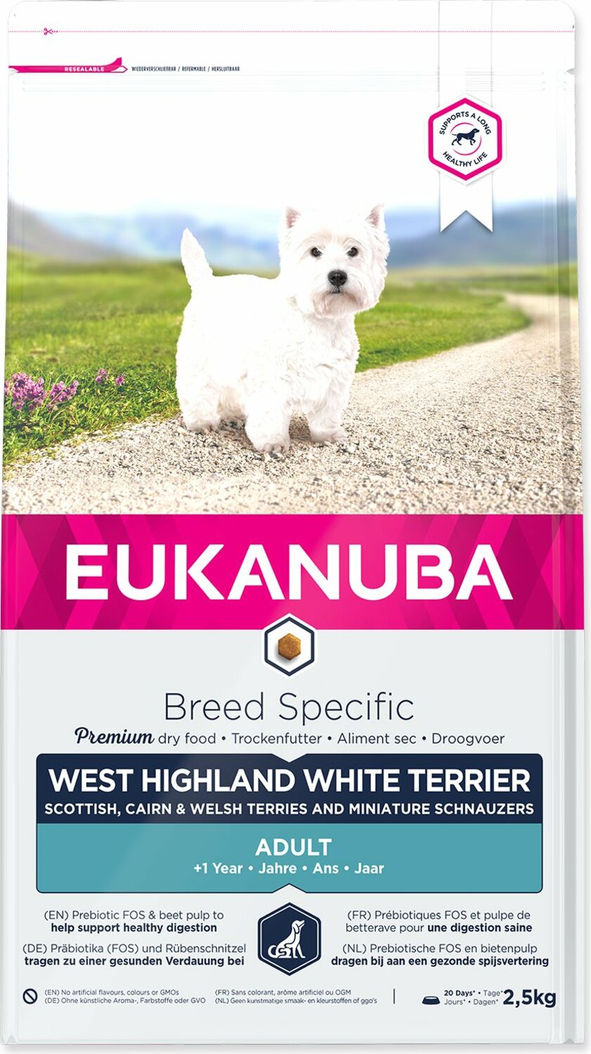 Euk West High. White Terrier 2,5kg