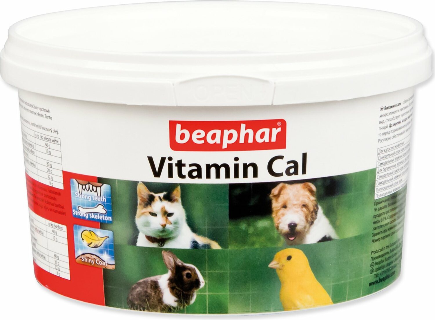 Doplněk stravy Beaphar Vitamin Cal 250g