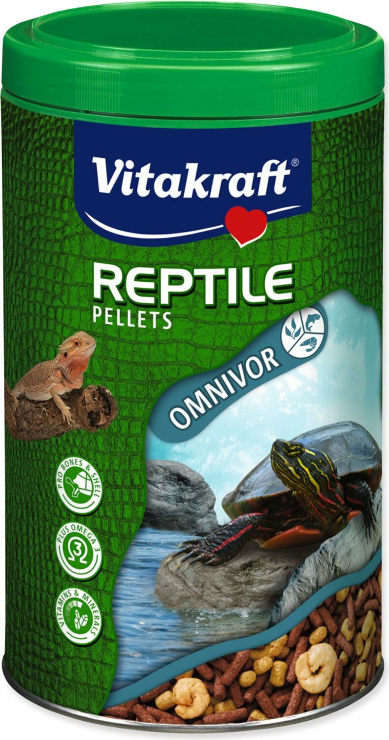 Krmivo Vitakraft Omnivor Reptile Pellets 1l