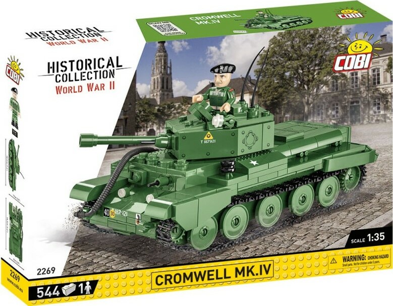 Cobi 2269 II WW Cromwell Mk. IV Hela, 1:35, 542k, 1f