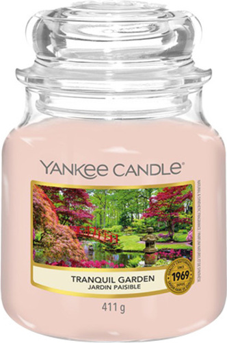 Yankee Candle Tichá zahrada, Svíčka ve skleněné dóze 411 g