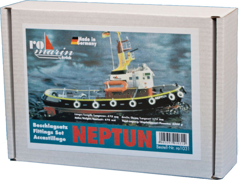 ROMARIN Přístavní remorkér Neptun - příslušenství