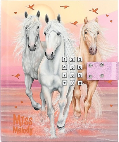 Zápisník na kód Miss Melody, Západ slunce, 3 koně
