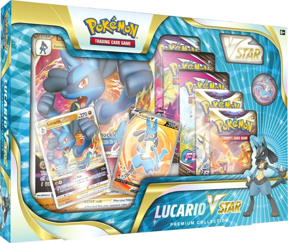 Pokémon TCG Karetní hra - Lucario VSTAR Premium Collection