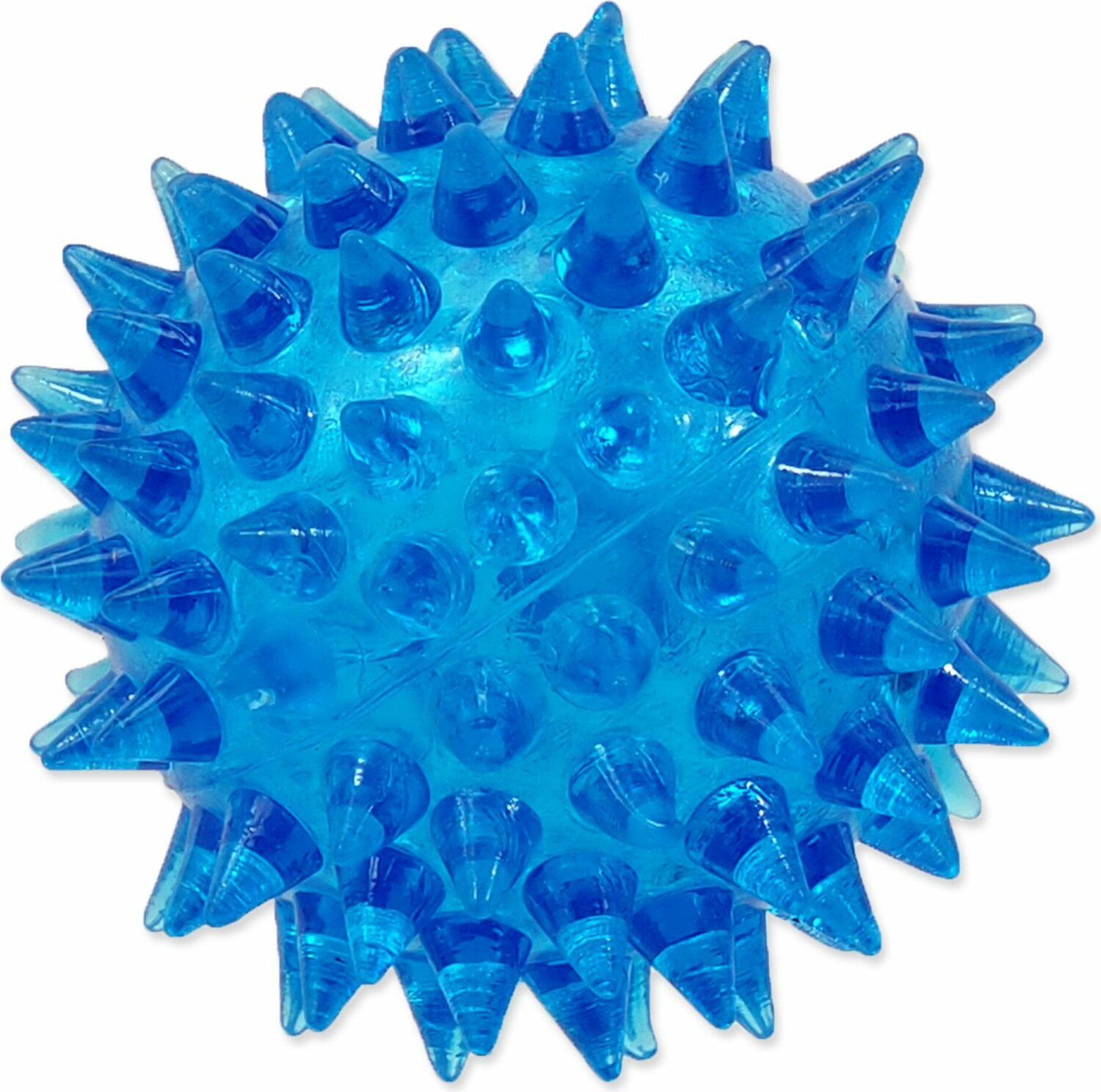 Hračka Dog Fantasy míč pískací modrý 5cm