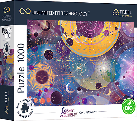 Trefl Puzzle 1000 UFT - Kosmická alchymie: Souhvězdí