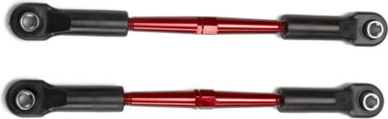 Traxxas stavitelná ojnička 96mm hliníková červená (2)