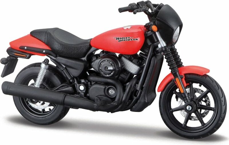 Maisto - HD - Motocykl - 2015 Harley-Davidson Street 750, blistr box, 1:18
