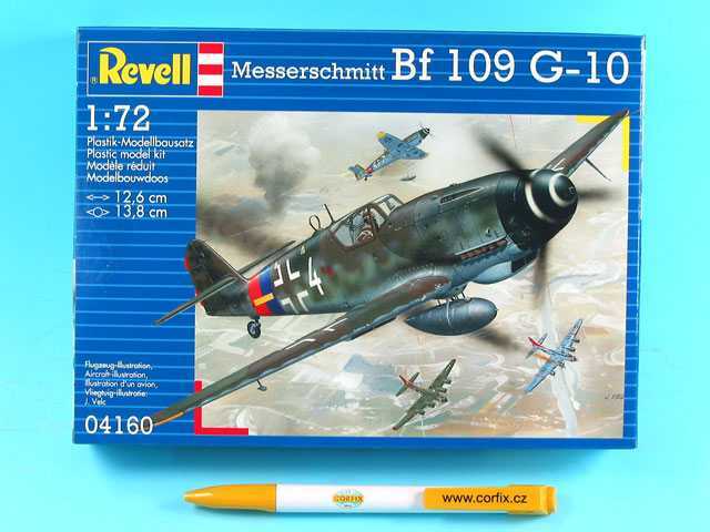 Plastic modelky letadlo 04160 - Messerschmitt Bf 109 G-10 (1:72)