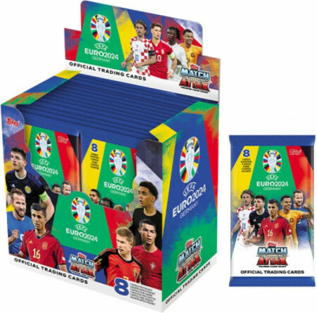 UEFA EURO 2024 Obchodní karty Booster Display (36)