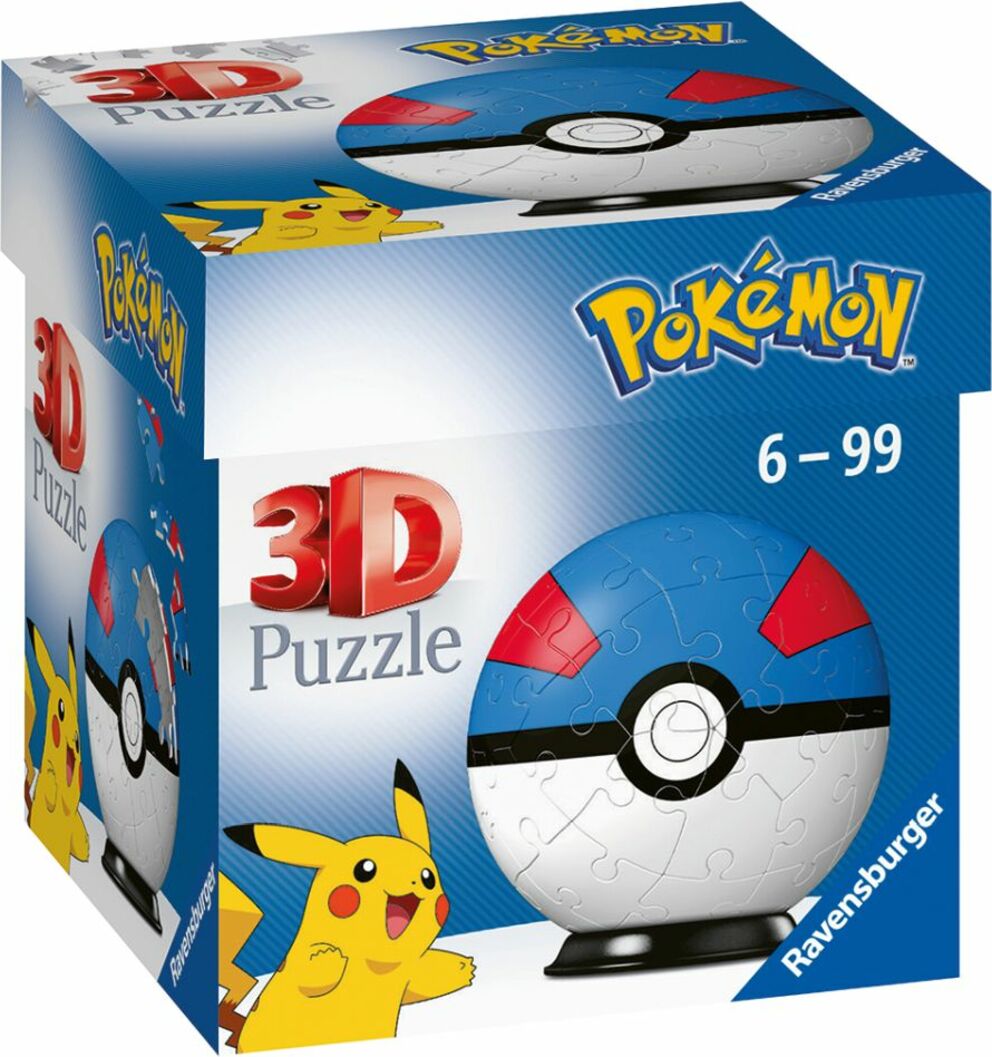 Ravensburger Puzzle-Ball Pokémon Motiv 2 - 54 dílků