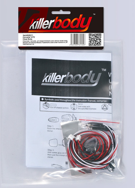 Killerbody zpětná zrcátka Touring s LED osvětlením