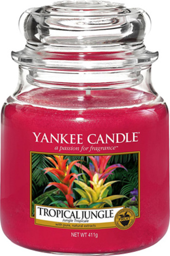 Yankee Candle, Tropická džungle, Svíčka ve skleněné dóze 411 g