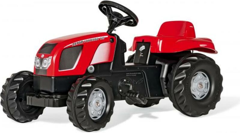 Rollytoys Šliapací traktor Zetor 11441 červený
