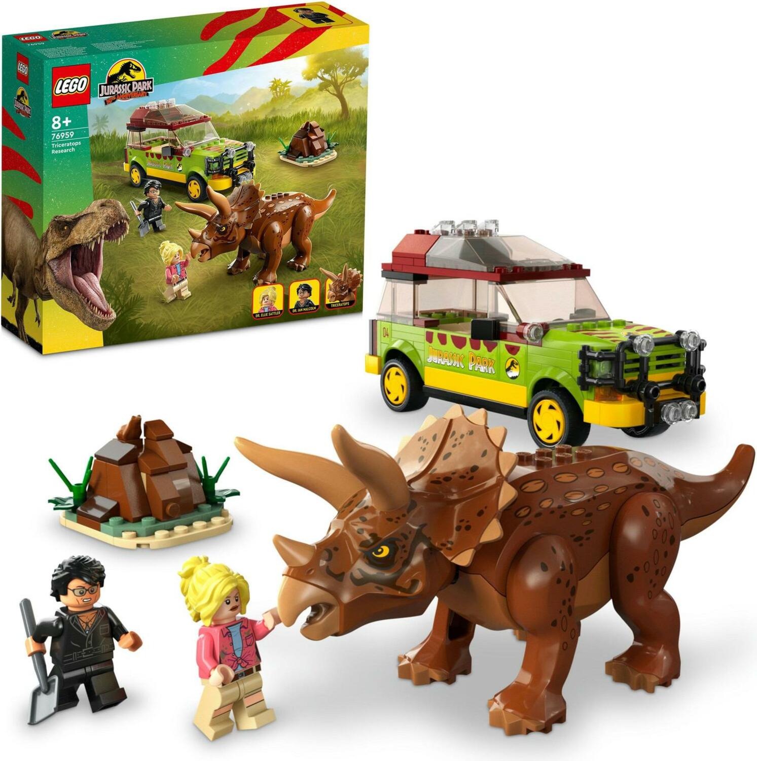 LEGO® Jurassic World 76959 Výzkum triceratopsa