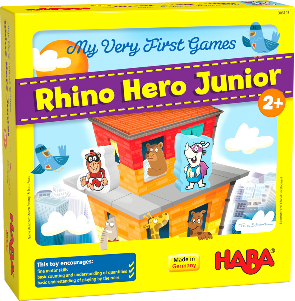 Haba Moje první hra pro děti Rhino Hero Junior
