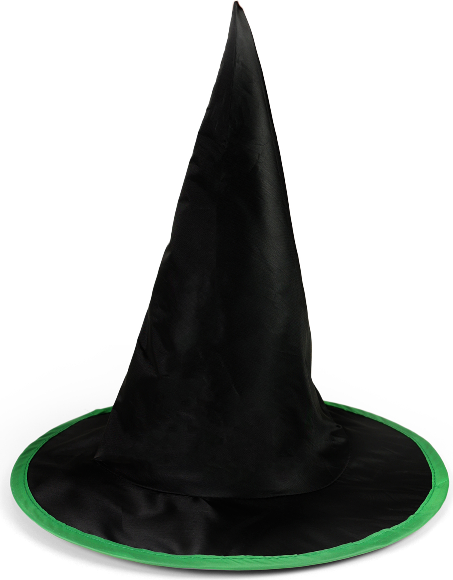 Dětský klobouk černo-zelený Čarodějnice/Halloween