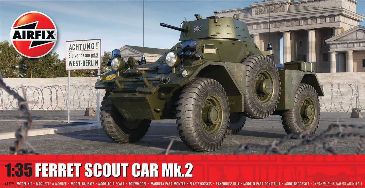 Classic Kit military A1379 - Ferret Scout Car Mk.2 (1:35)