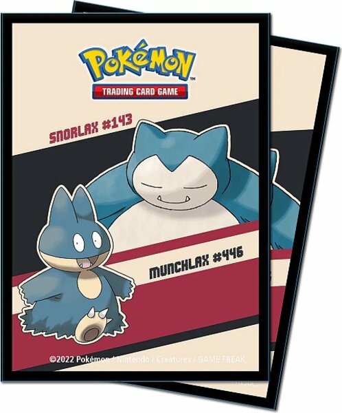 Pokémon UP: GS Snorlax Munchlax - Deck Protector obaly na karty 65ks