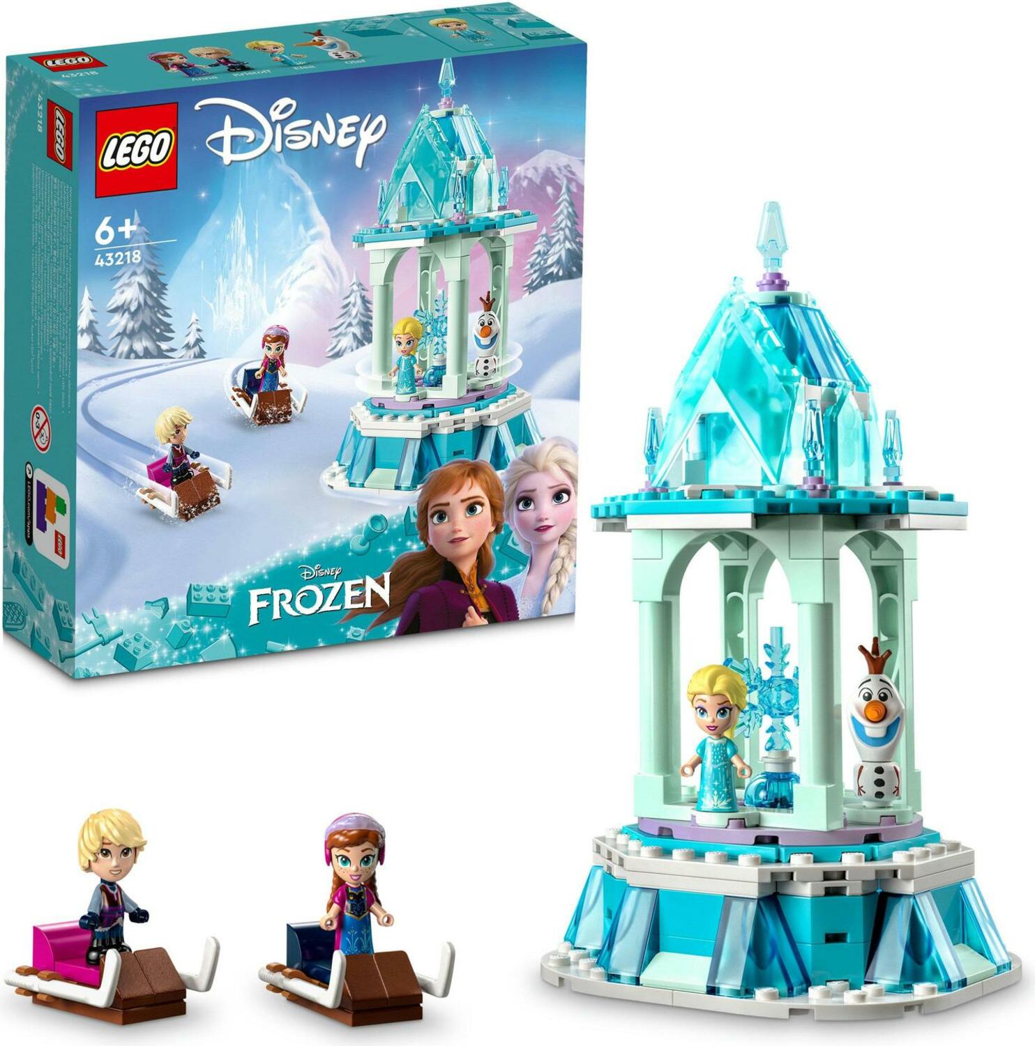 LEGO® Disney 43218 Kouzelný kolotoč Anny a Elsy