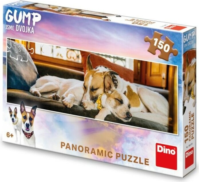 Puzzle Gump na gauči 150 dílků panoramic