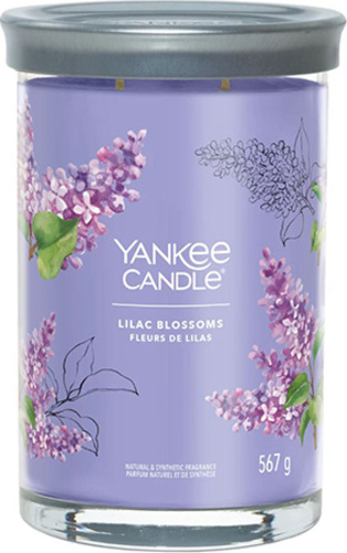 Yankee Candle, Šeříkové květiny, Svíčka ve skleněném válci 567 g