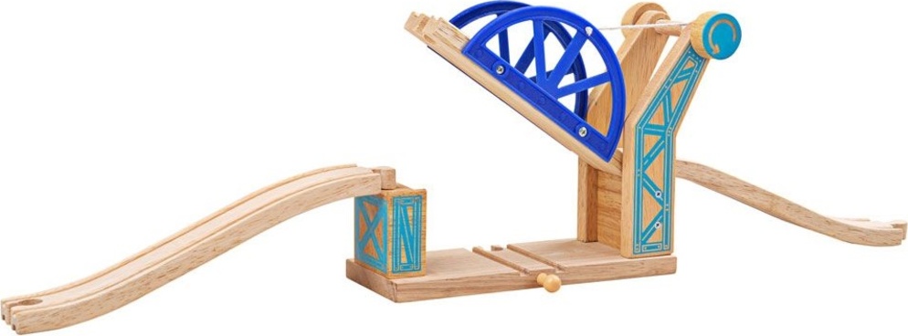 Bigjigs Rail Modrý zvedací most
