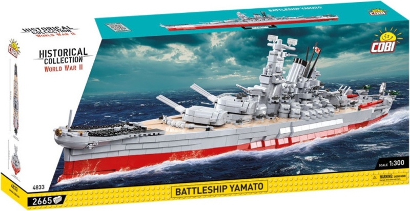 Cobi II WW Yamato, 1:300, 2 665 k