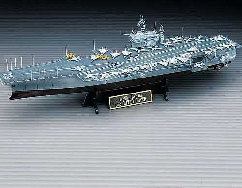 Model Kit loď 14210 - USS CV-63 KITTY HAWK (1: 800)