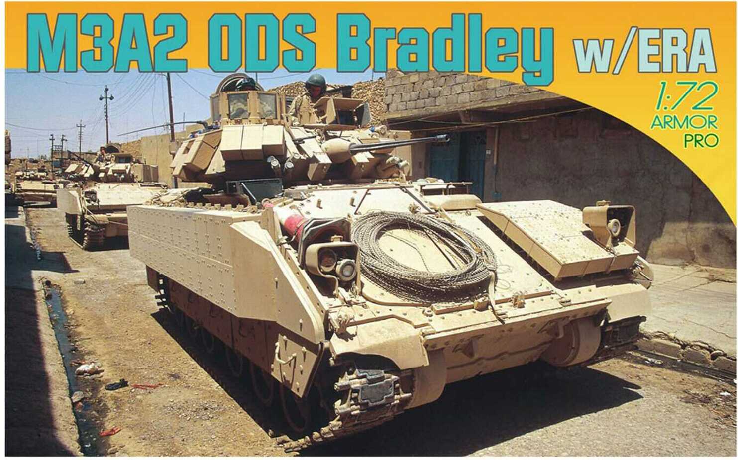 Model Kit tank 7416 - M3A2 ODS Bradley w / ERA (1:72)