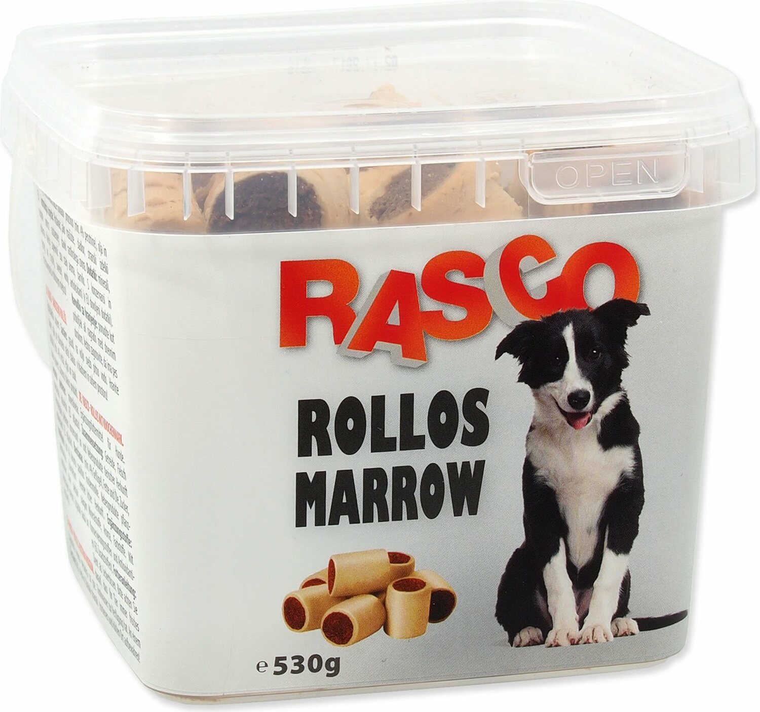 Sušenky Rasco rollos krůté malé 3cm 530g