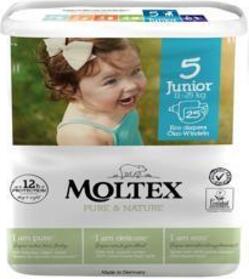 MOLTEX Pure&Nature Plenky jednorázové 5 Junior (11-25 kg) 25 ks