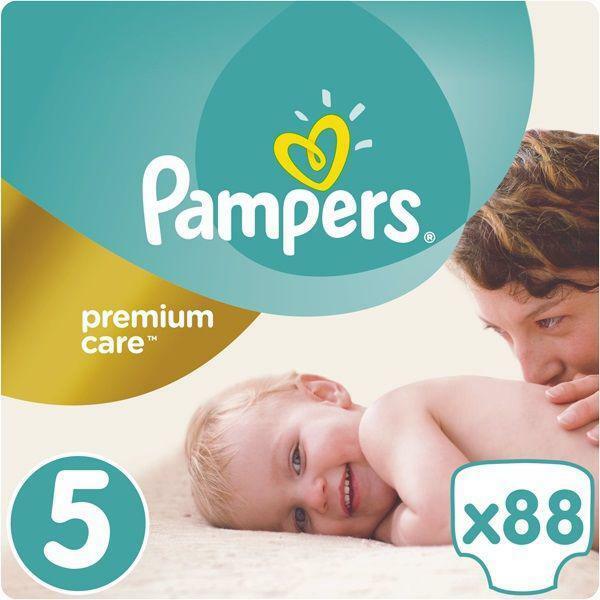 PAMPERS Premium Care 5 Junior 88 ks (11-16 kg) MEGA BOX - jednorázové pleny