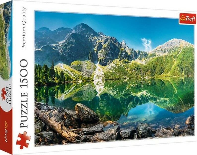 Trefl Puzzle Jezero Oeschinen, Alpy, Švýcarsko 1500